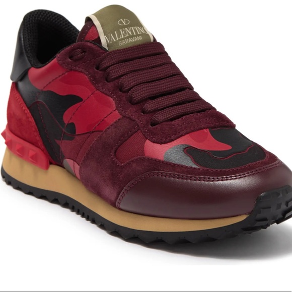 Valentino Shoes - Valentino Camo Fashion Sneakers
